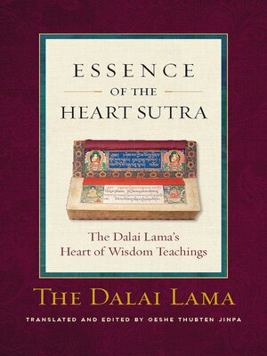cover image of Essence of the Heart Sutra